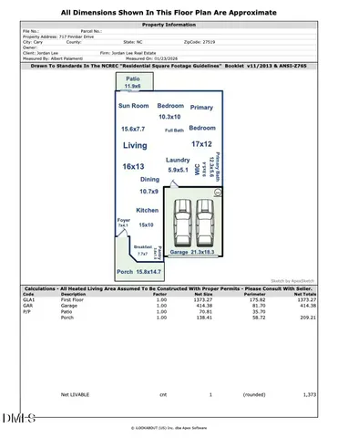 $460,000 | 717 Finnbar Drive, Cary, NC 27519