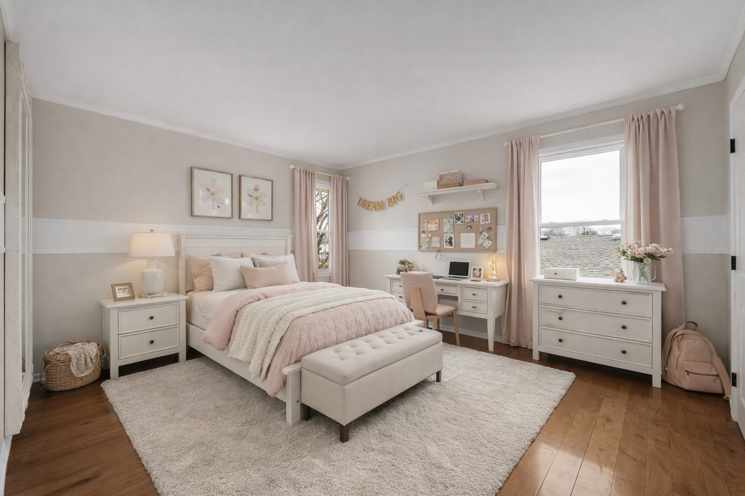 7804 Rohrer Drive Downers Grove, IL 60516 - Photo 17 of 28 a bed room with a bed and a window