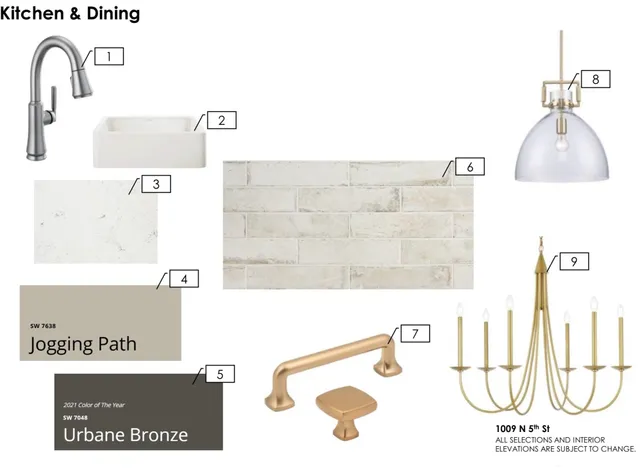 a picture of a bench in a white kitchen