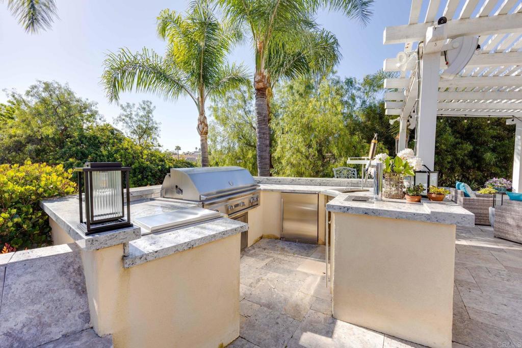 13348 Old Winery Road Poway, CA 92064 - Photo 33 of 68 a view of outdoor dining space with a patio