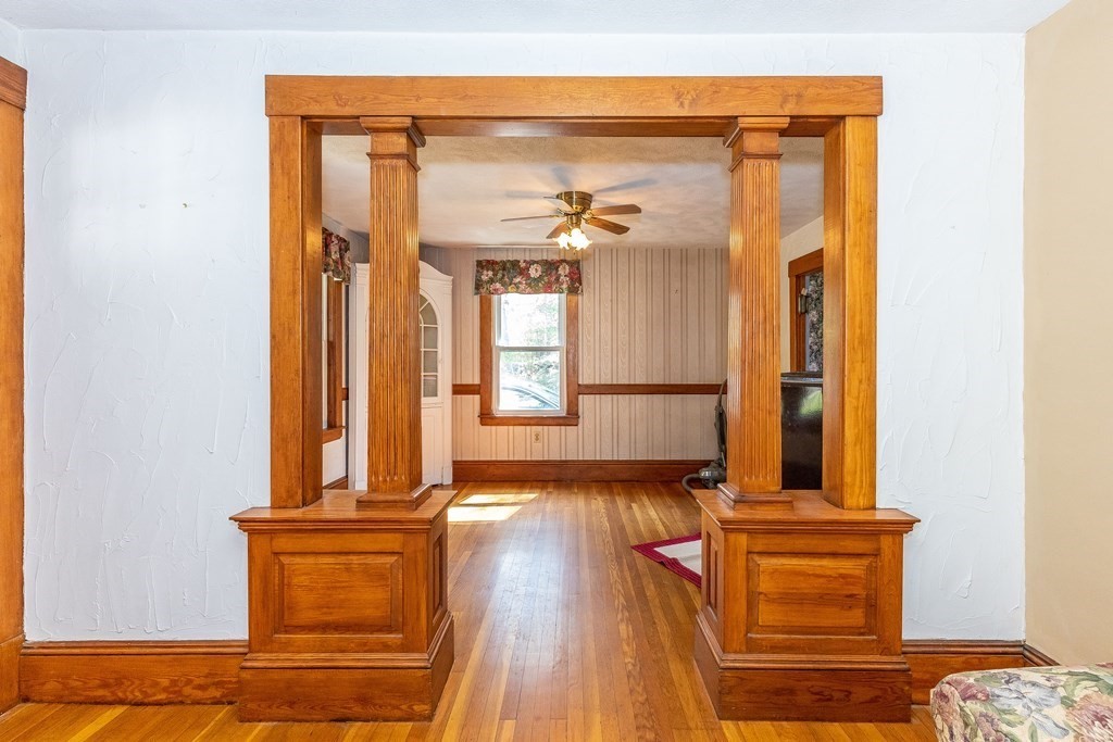600 Springs Road Bedford, MA 01730 - Photo 16 of 38 a view of a entryway with wooden floor