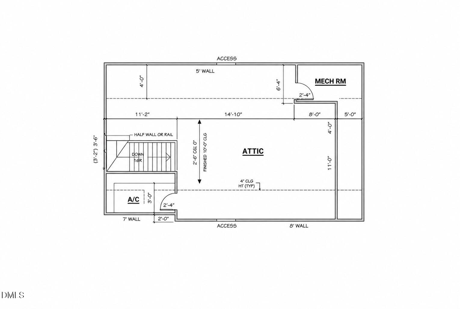 2309 Sanctuary Drive Raleigh, NC 27606 - Photo 68 of 72 Finished Attic