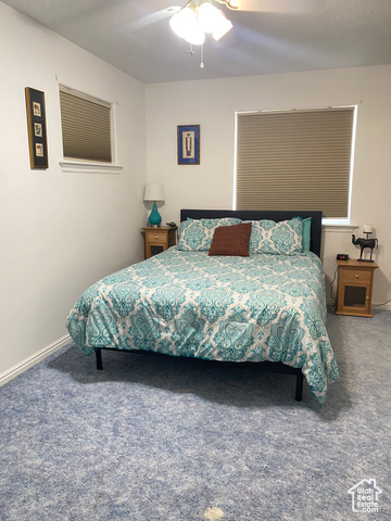 190 600 North Ferron, UT 84523 - Photo 40 of 85 Bedroom with carpet and a ceiling fan