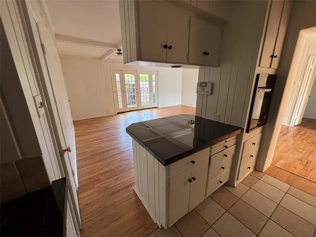 a backyard of a house with seating space