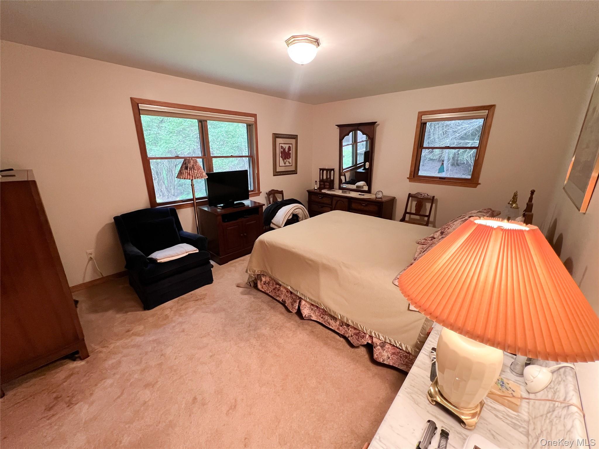72 Black Lake Road Bethel, NY 12786 - Photo 14 of 22 a bedroom with two beds and a large window