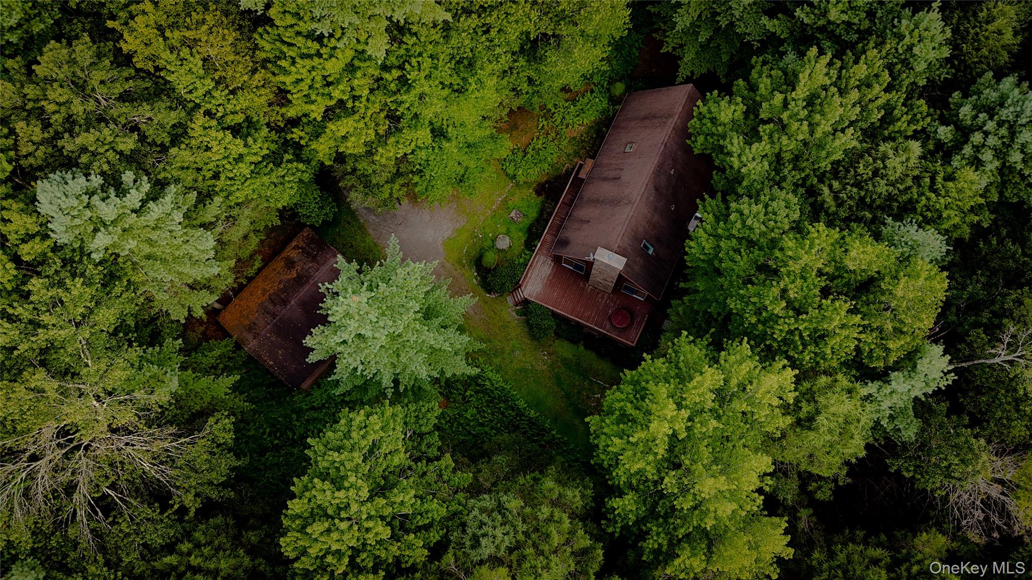 72 Black Lake Road Bethel, NY 12786 - Photo 4 of 22 an aerial view of a house with a yard
