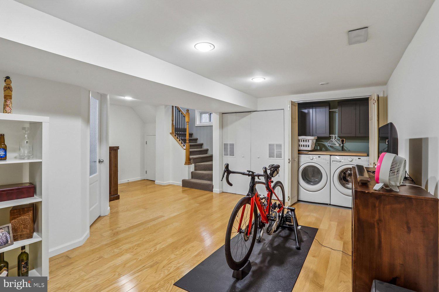 1611 Noyes Drive Silver Spring, MD 20910 - Photo 28 of 47 a view of a room with gym equipment