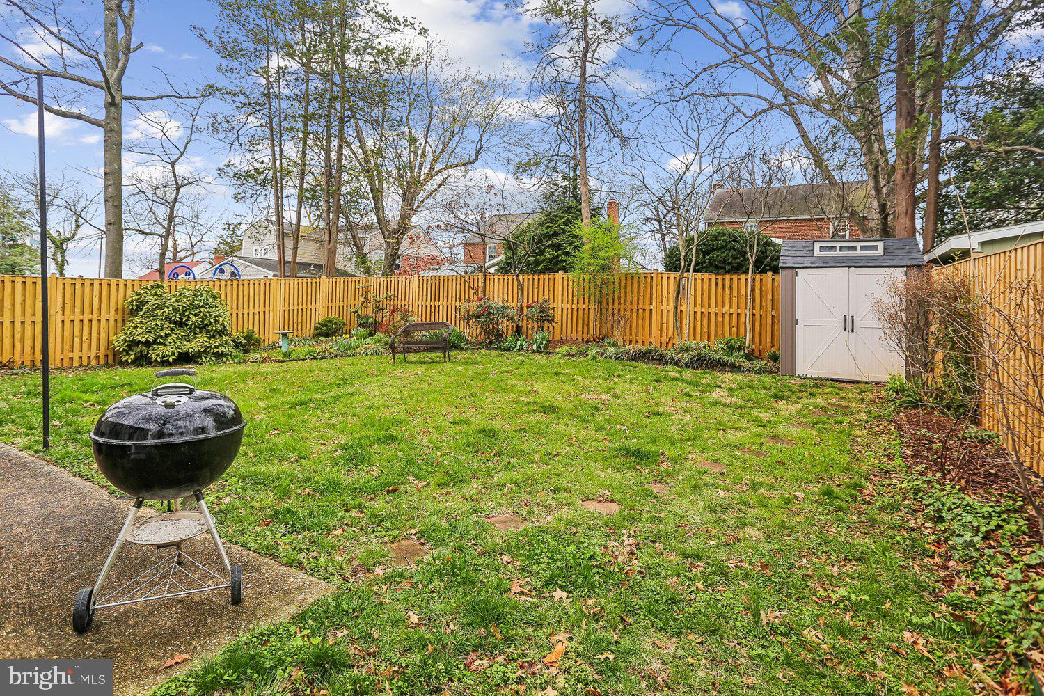 1611 Noyes Drive Silver Spring, MD 20910 - Photo 30 of 47 a view of a backyard of the house