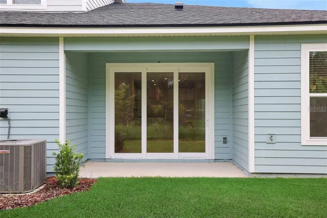 a view of front door of a house