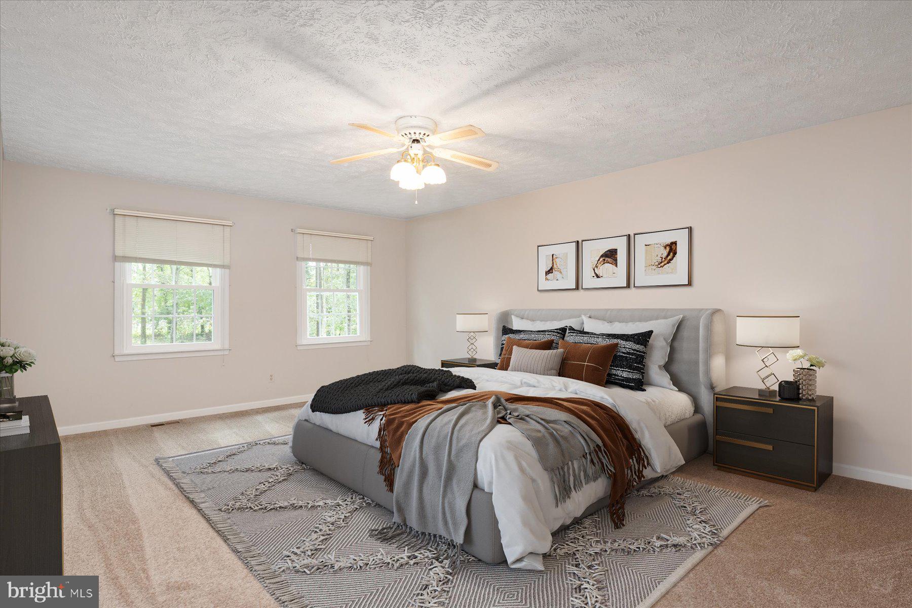 7907 Poplar Grove Road Severn, MD 21144 - Photo 25 of 38 a bedroom with bed and a window