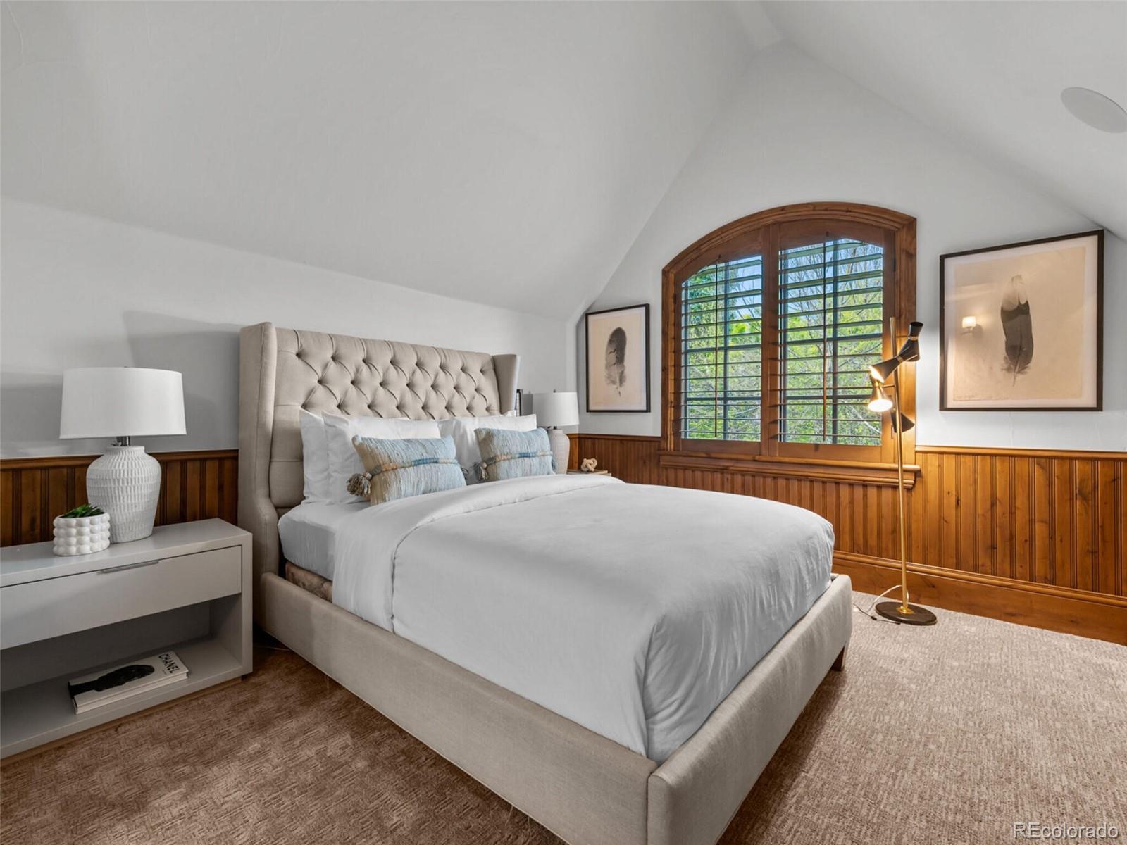 4 Haystack Row Cherry Hills Village, CO 80113 - Photo 25 of 31 a bedroom with a large bed and a window