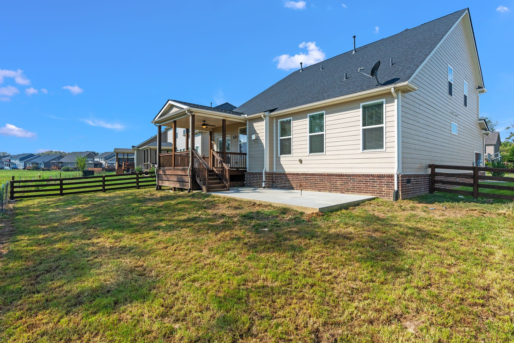 1257 Cotillion Drive Murfreesboro, TN 37128 - Photo 28 of 34 a view of a house with a backyard