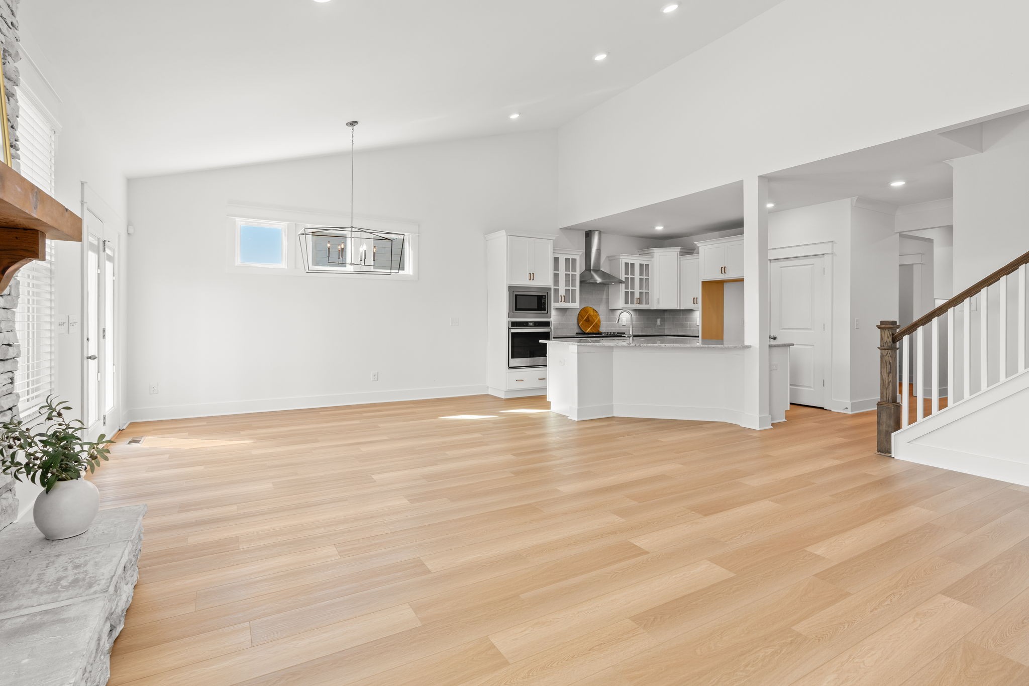 1257 Cotillion Drive Murfreesboro, TN 37128 - Photo 10 of 34 a view of a kitchen with kitchen island and stainless steel appliances