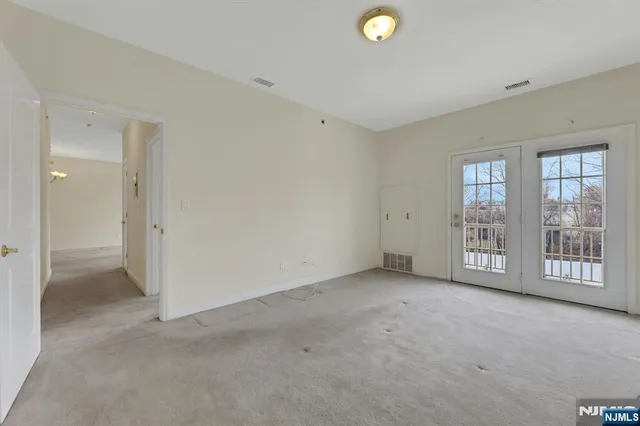 a front view of a building