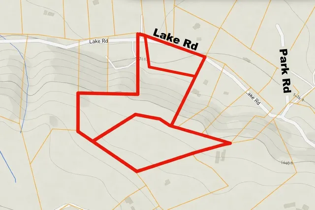 a street with a street sign on it