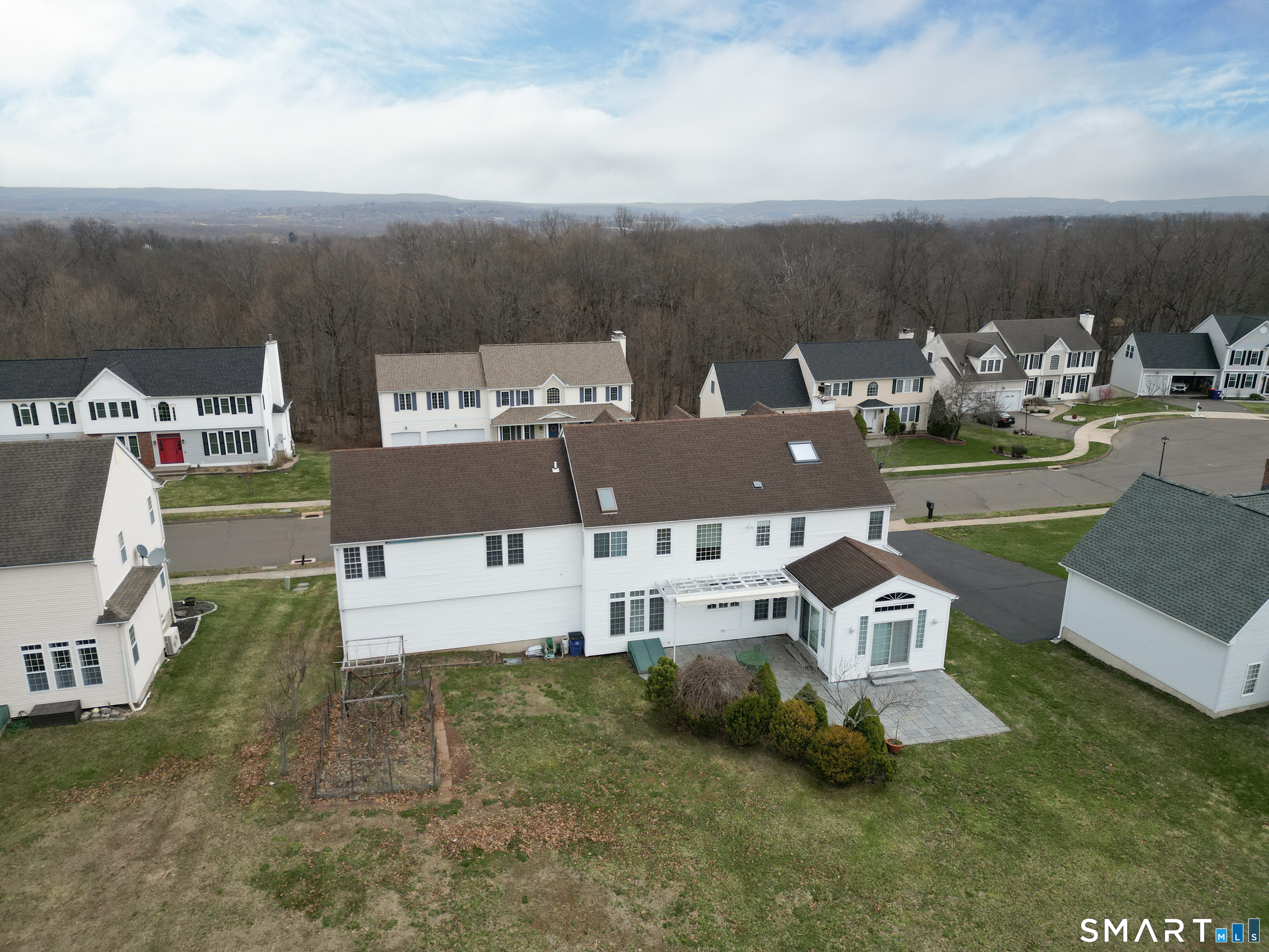 87 Wanda Lane Middletown, CT 06457 - Photo 38 of 39 aerial view of a house with a yard and lake view