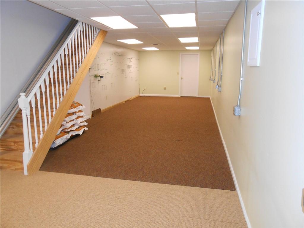 7224 Country Club Road Butler, PA 16001 - Photo 29 of 43 a view of a hallway with staircase