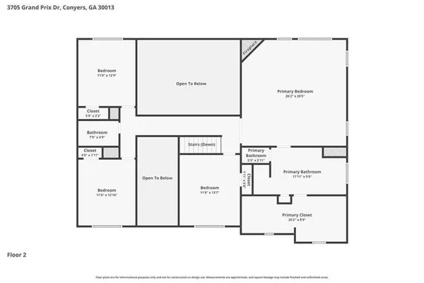 $589,000 | 3705 Grand Prix Drive Northeast, Conyers, GA 30013