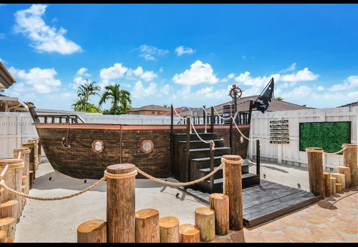 14236 Southwest 164th Terrace Miami, FL 33177 - Photo 2 of 29 a view of a chairs and table in patio