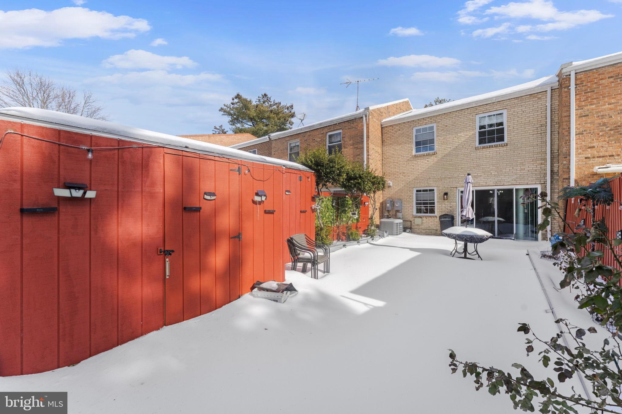6406 Gildar Street Alexandria, VA 22310 - Photo 8 of 32 Brand new patio pavers and shed in large backyard.