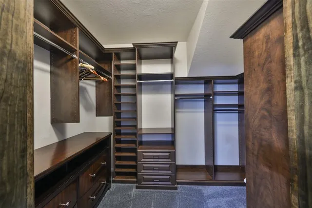 a view of walk in closet