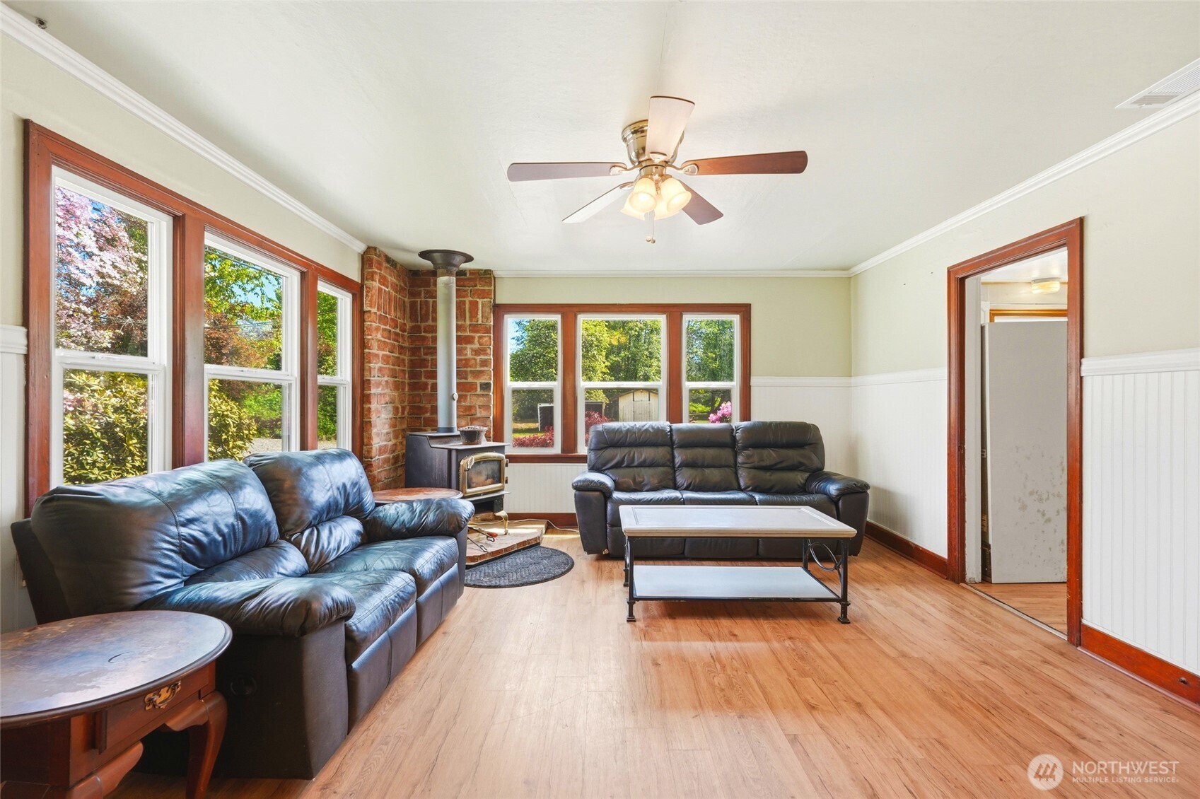 21716 State Rte 530 Northeast Arlington, WA 98223 - Photo 2 of 38 a living room with furniture and a large window