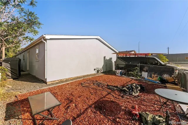 a view of a roof deck