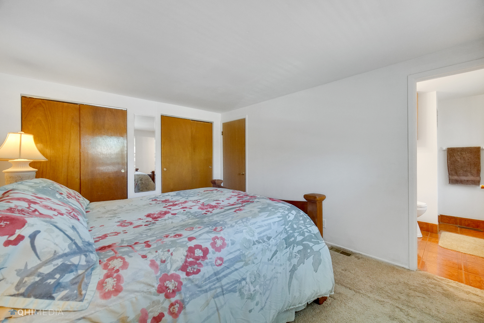 222 Thornhurst Road Bolingbrook, IL 60440 - Photo 14 of 22 a bedroom with a bed and a flat screen tv