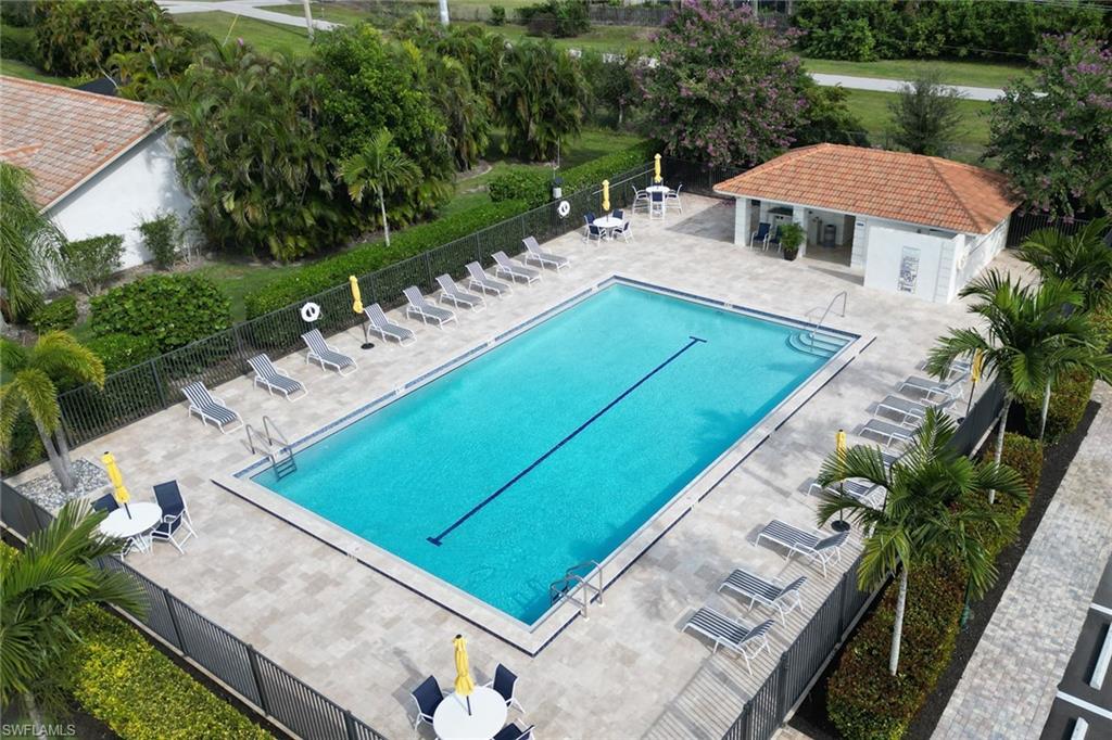 1025 Foxfire Lane, Unit 110 Naples, FL 34104 - Photo 47 of 48 an aerial view of a house