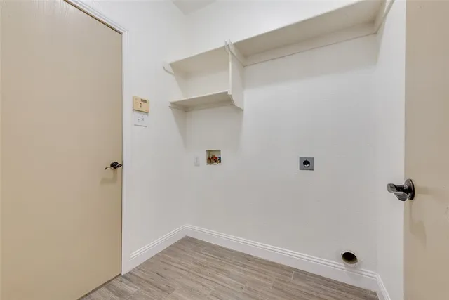 a view of a small space