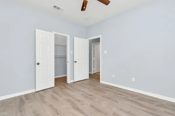wooden floor in an empty room