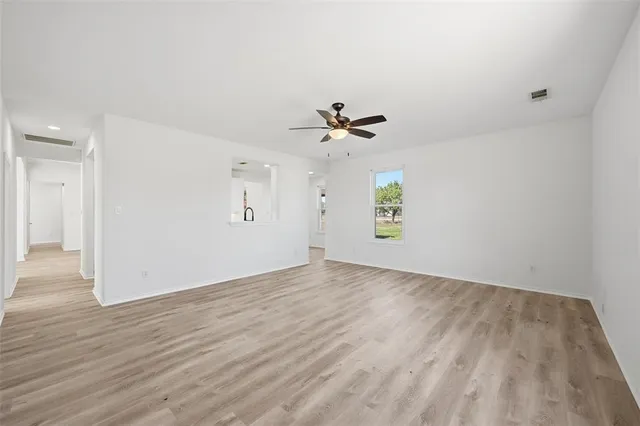 wooden floor in an empty room