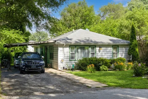 a car parked in front of house