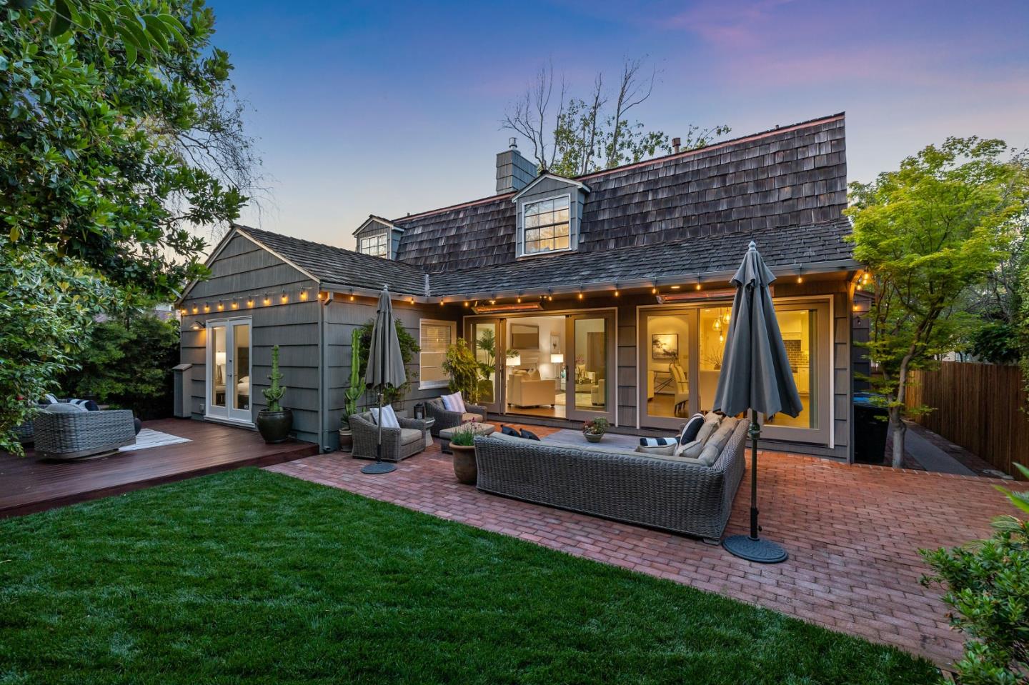 514 Alhambra Road San Mateo, CA 94402 - Photo 16 of 16 a view of outdoor space yard deck patio and swimming pool