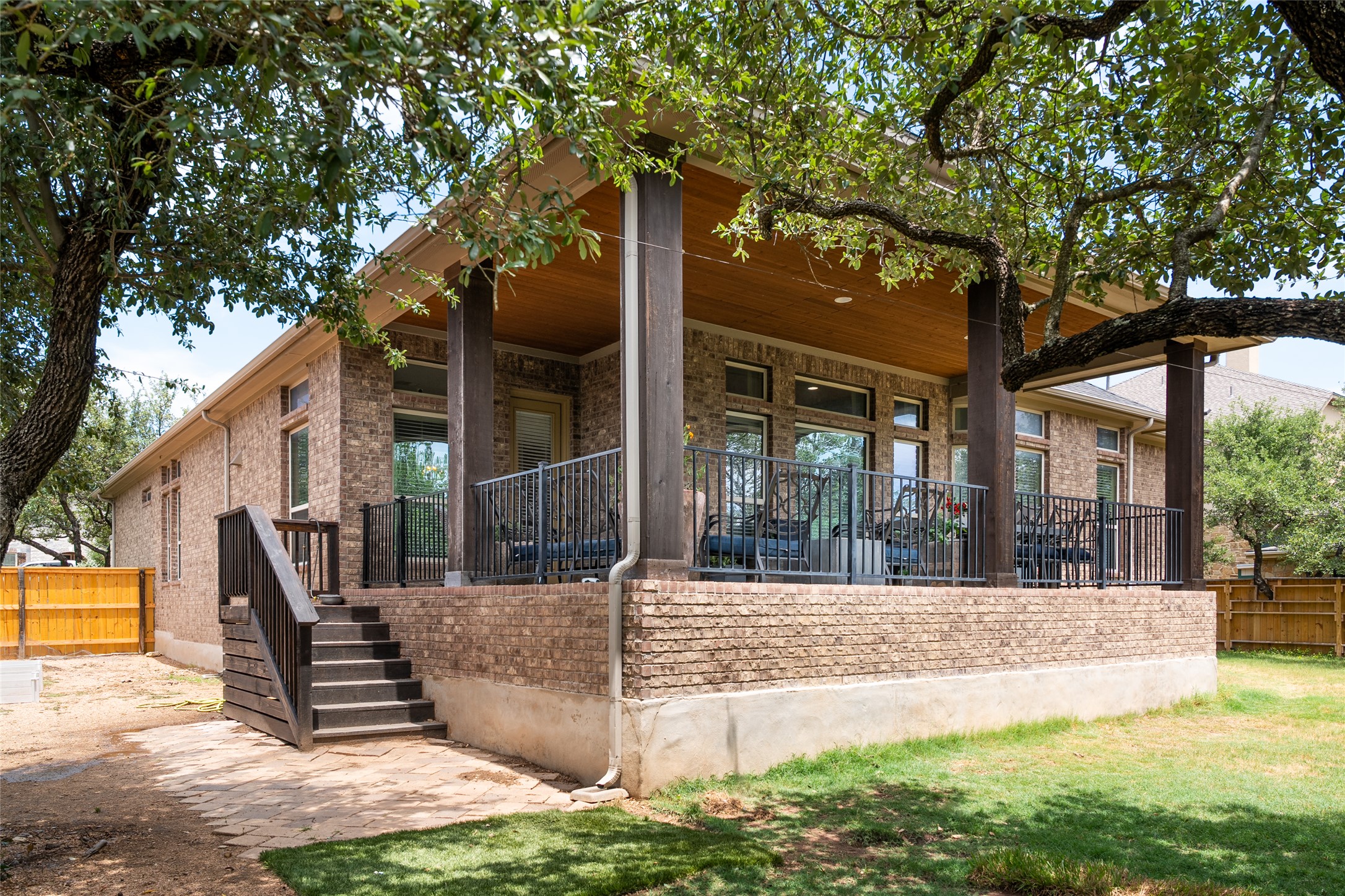 1225 Grassy Field Road Austin, TX 78737 - Photo 11 of 40 Expansive outdoor living. Left side yard is crushed granite, set up for the garden of your dreams!