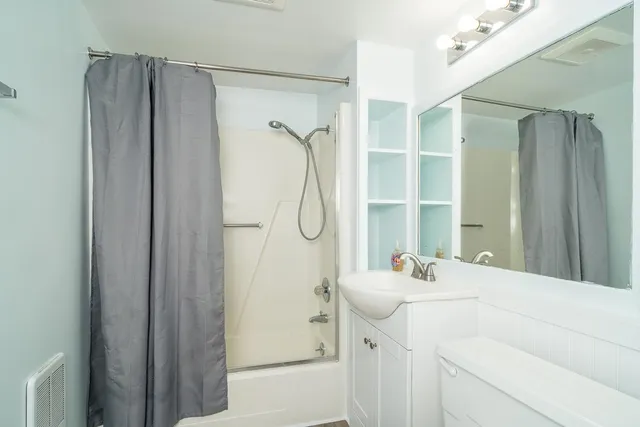 a view of a bathroom