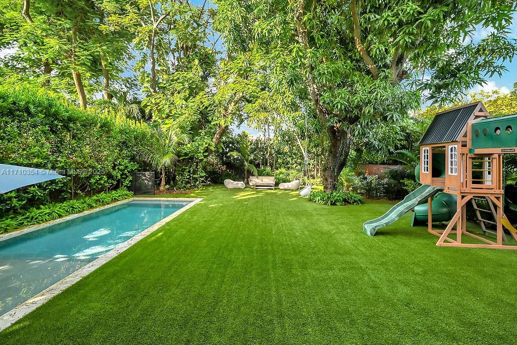 364 Southwest 30th Road Miami, FL 33129 - Photo 33 of 38 a view of a house with a yard