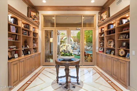 a kitchen with granite countertop a sink and a stove