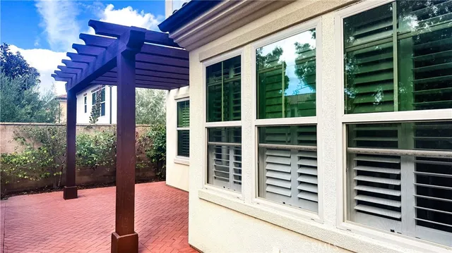 a view of a room with an empty space