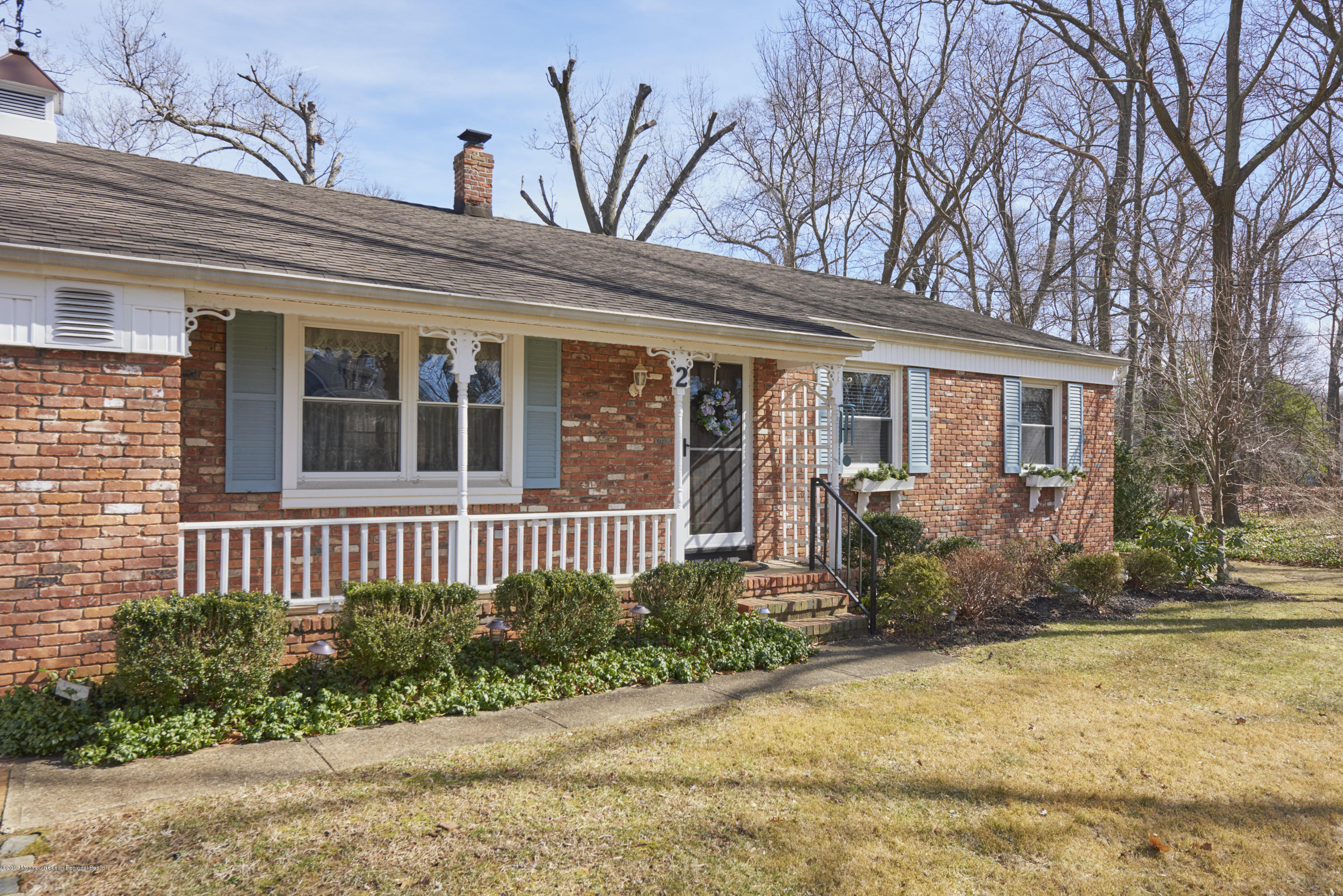 2 Hamilton Hill Road Lincroft, NJ 07738 - Photo 1 of 30 front view of a house