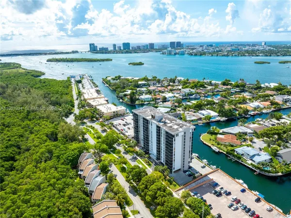 a city view with lake view