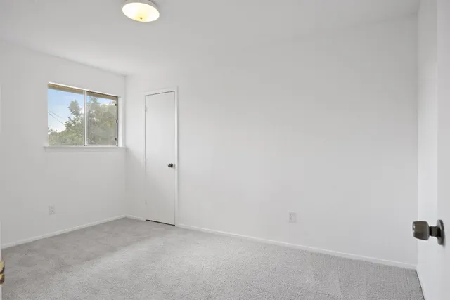 a view of empty room