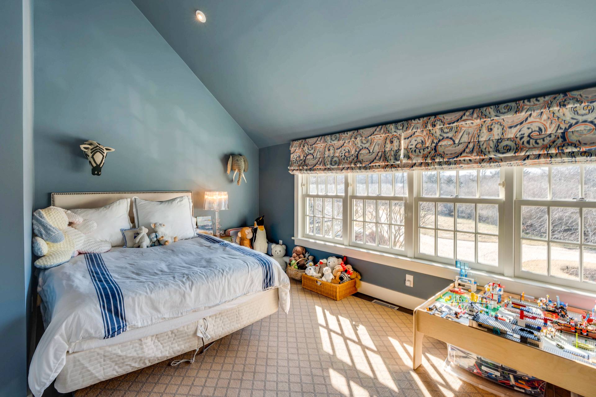 274 Ferry Road Sag Harbor, NY 11963 - Photo 36 of 50 a bedroom with a bed and a large window