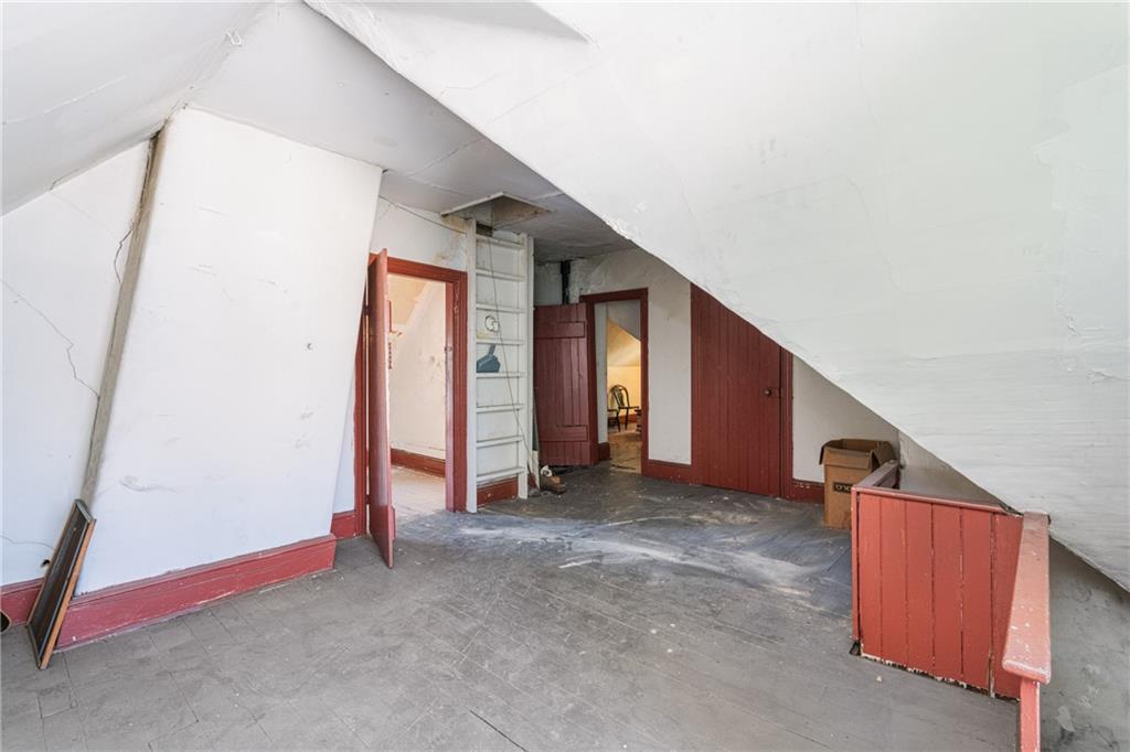 657 Maple Lane Sewickley, PA 15143 - Photo 30 of 50 Attic has three empty rooms as well as additional storage space.