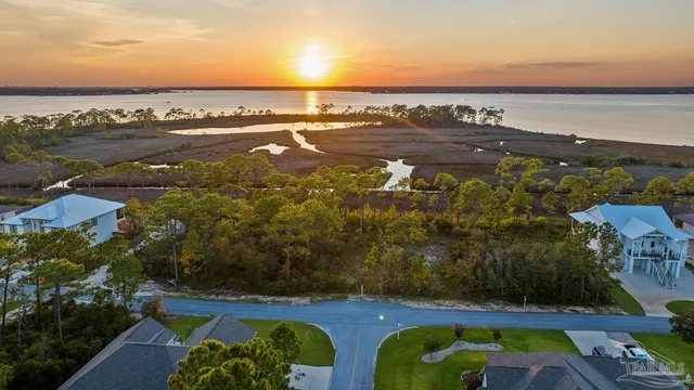 an aerial view of residential building with outdoor space