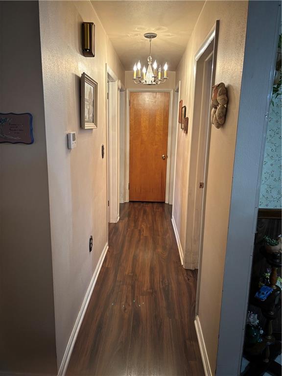 132 Marlene Road Beaver Falls, PA 15010 - Photo 14 of 25 a view of a hallway and wooden floor