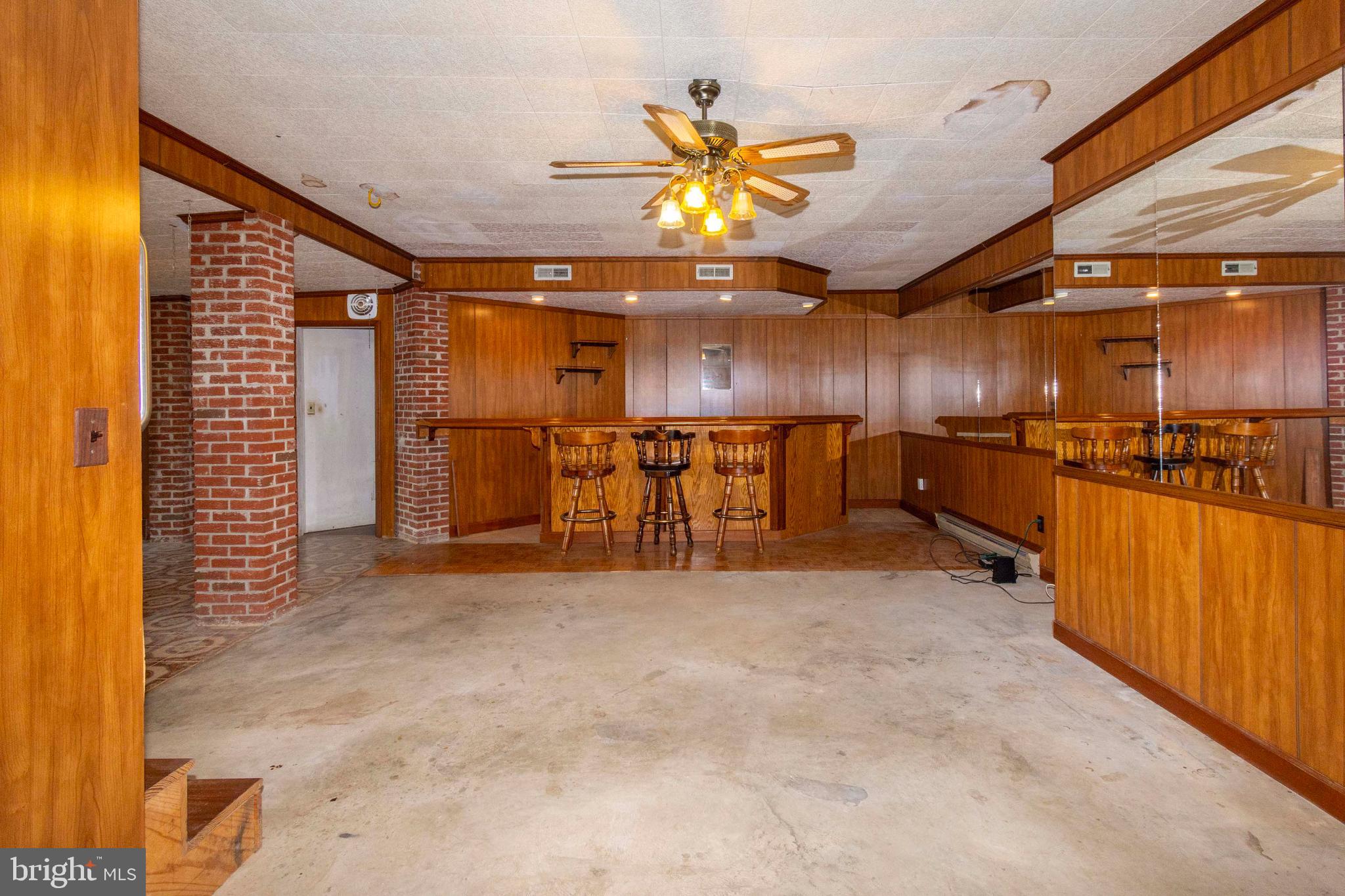 1571 Mitchell Point Road Mineral, VA 23117 - Photo 38 of 47 Bar and dance floor from garage door