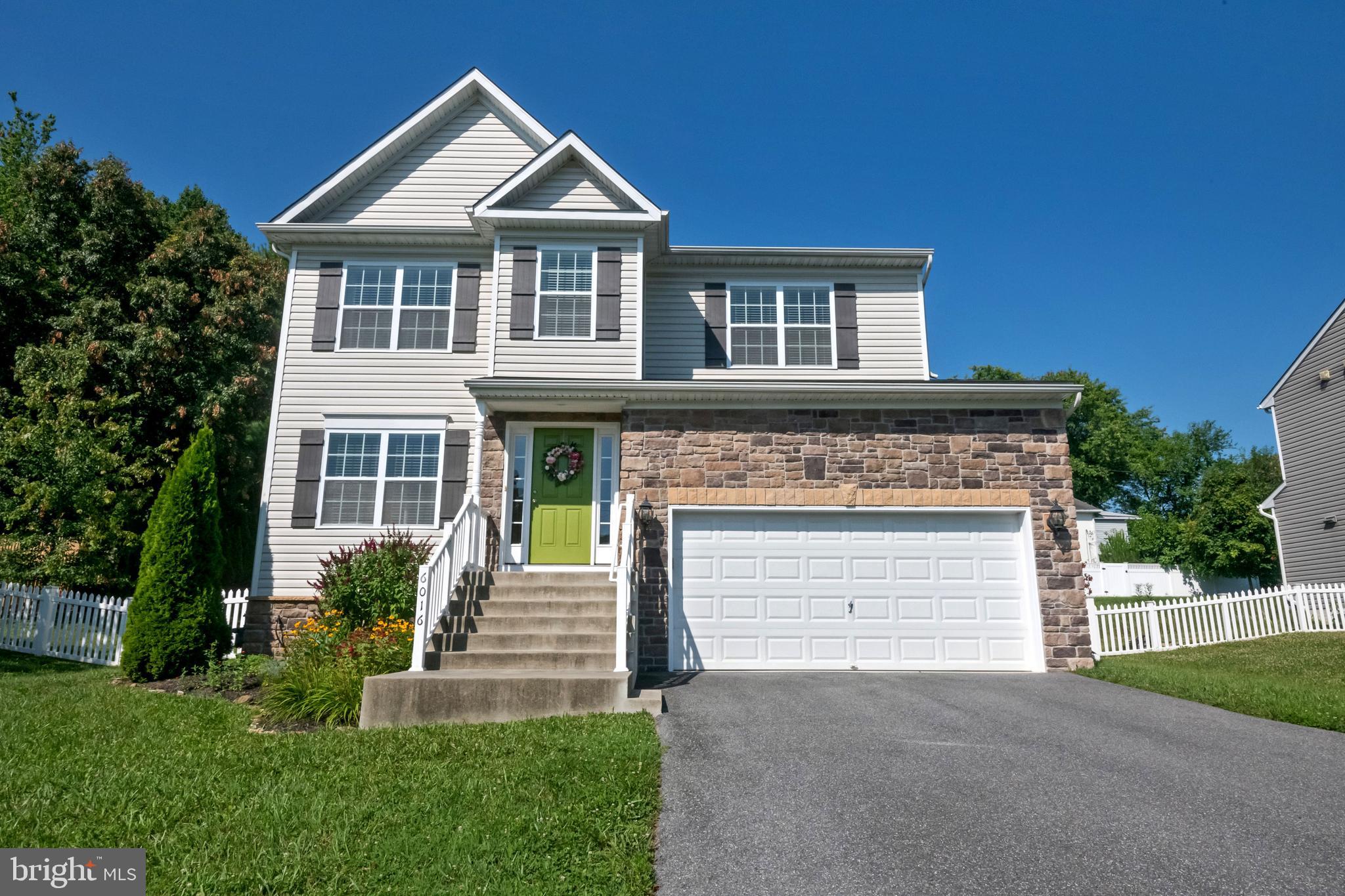 Stunning Colonial Accented with Stone