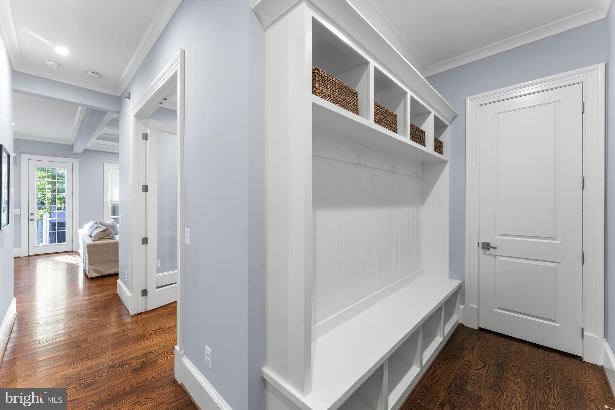 106 Tapawingo Road Southwest Vienna, VA 22180 - Photo 25 of 91 a view of an entryway with wooden floor and a livingroom