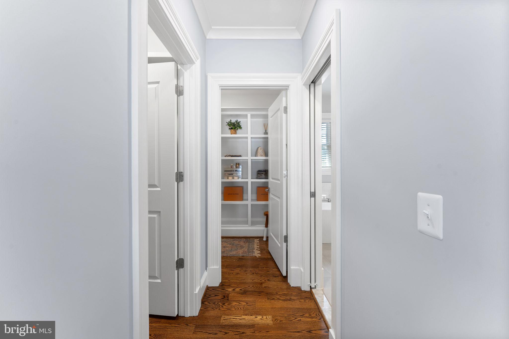 106 Tapawingo Road Southwest Vienna, VA 22180 - Photo 29 of 91 a view of a hallway with wooden floor and entryway